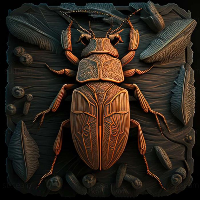 3D модель Ototyphlonemertidae (STL)